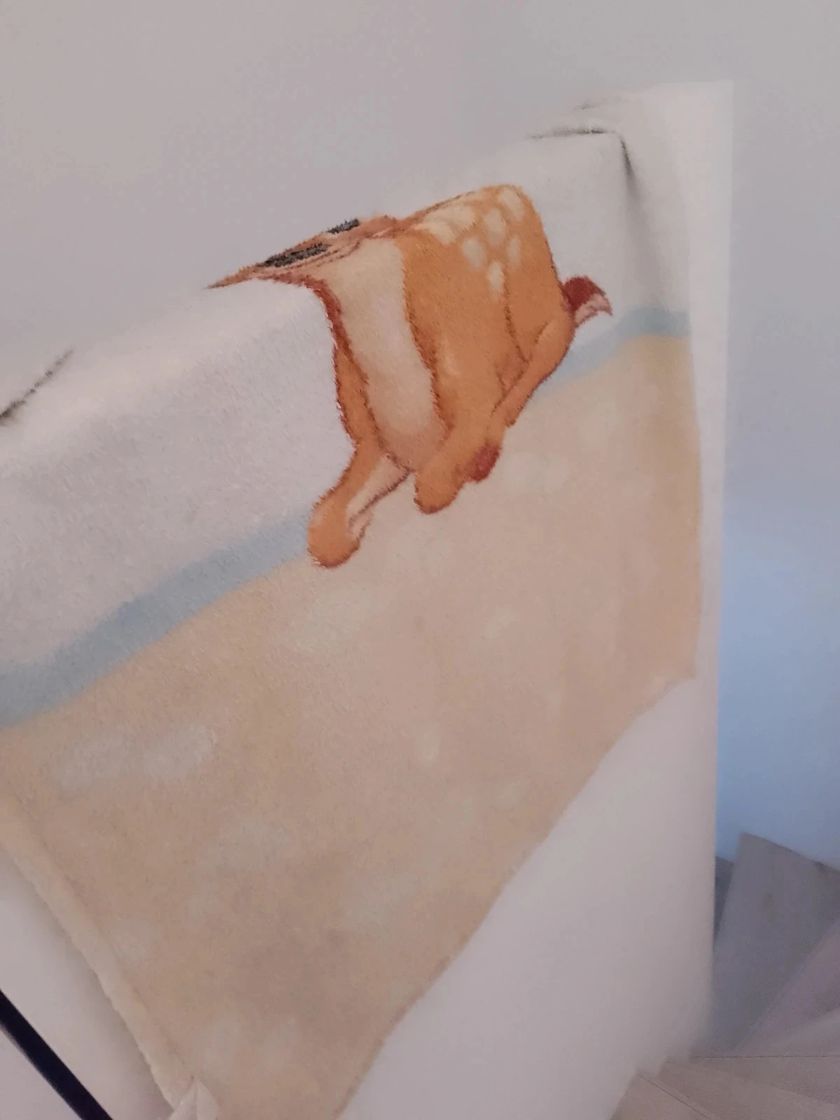 Cute vintage Disney Bambi blanket – photo 2
